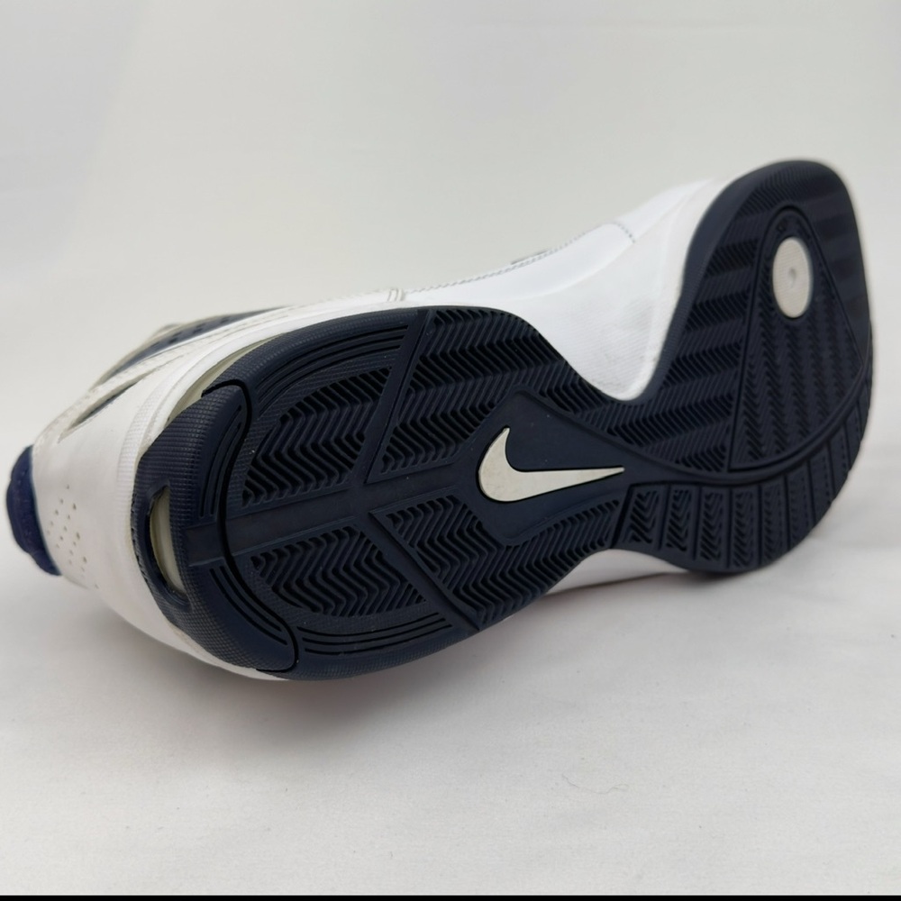 Nike Air Max Hyped TB Men’s Basketball Shoes White Navy Size 14 - Picture 10 of 14